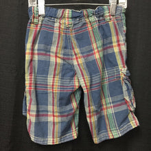 Load image into Gallery viewer, Plaid Cargo Shorts
