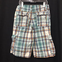 Load image into Gallery viewer, Plaid Cargo Shorts
