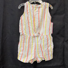 Load image into Gallery viewer, Striped Romper Outfit

