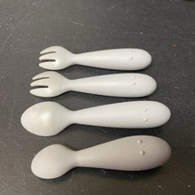 Load image into Gallery viewer, 4pc Silicone Spoons &amp; Forks Set
