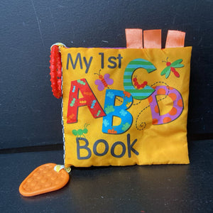 "my 1st ABCD" Sensory Soft Book
