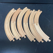 Load image into Gallery viewer, Wooden Train Tracks Set
