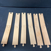 Load image into Gallery viewer, Wooden Train Tracks Set
