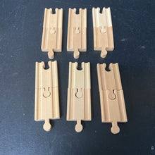 Load image into Gallery viewer, Wooden Train Tracks Set
