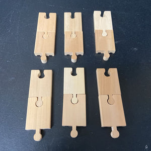 Wooden Train Tracks Set