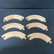 Load image into Gallery viewer, Wooden Train Tracks Set
