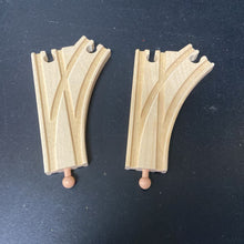 Load image into Gallery viewer, Wooden Train Tracks Set
