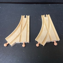 Load image into Gallery viewer, Wooden Train Tracks Set
