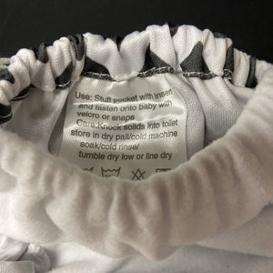 Chevron Cloth Diaper Cover