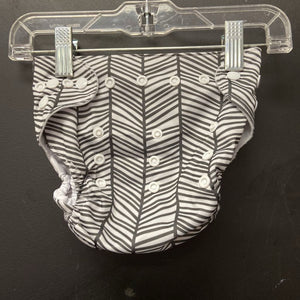 Striped Cloth Diaper Cover