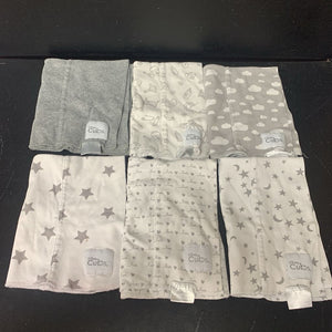 6pk Burp Cloths (Comfy Cubs)