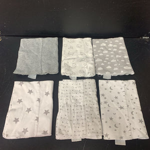 6pk Burp Cloths (Comfy Cubs)