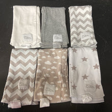 Load image into Gallery viewer, 6pk Burp Cloths (Comfy Cubs)
