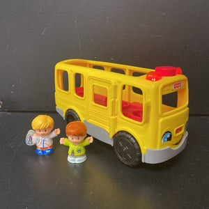 Sit with Me School Bus w/Figures Battery Operated