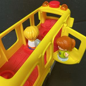 Sit with Me School Bus w/Figures Battery Operated