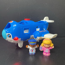 Load image into Gallery viewer, Travel Together Airplane w/Figures Battery Operated
