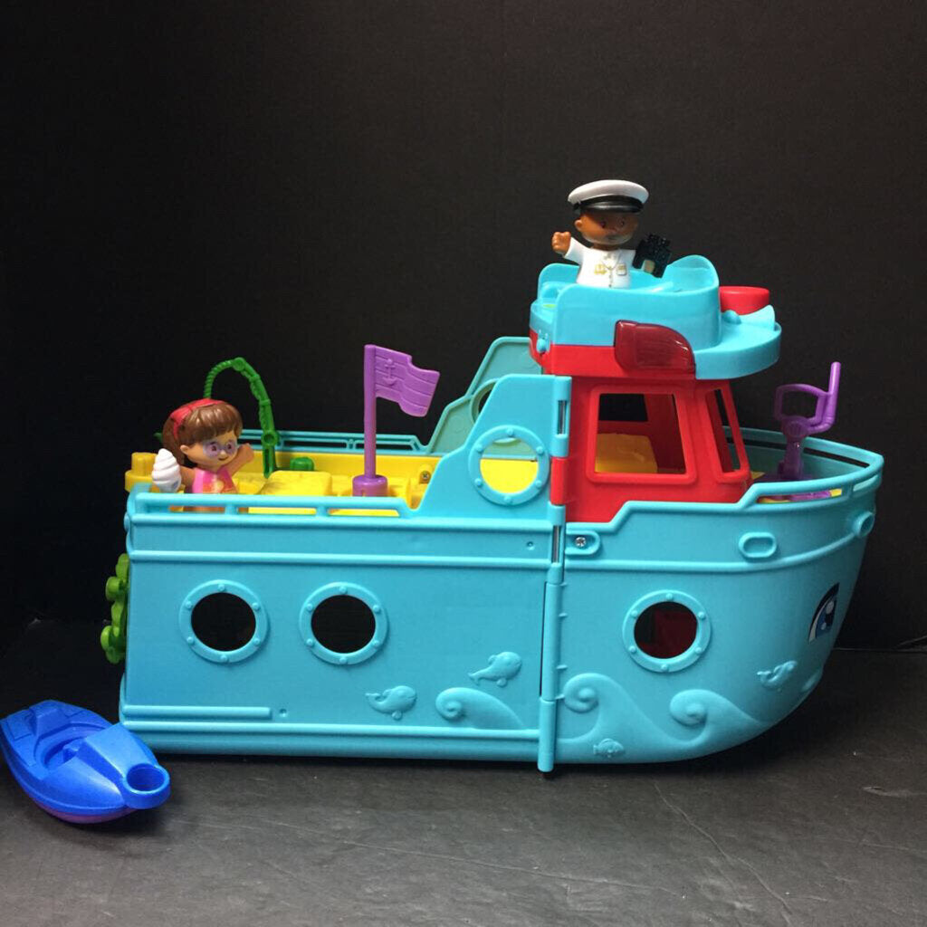 Travel Together Friendship Boat w/Figures & Accessories Battery Operated