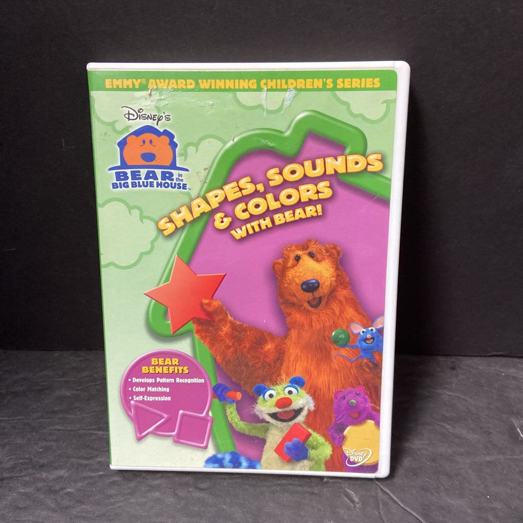 Bear in the Big Blue House Shapes, Sounds, & Colors with Bear!-Episode