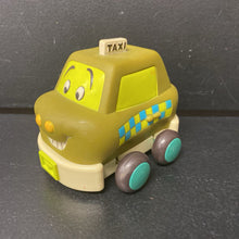 Load image into Gallery viewer, Pull Back Soft Taxi Car
