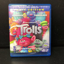 Load image into Gallery viewer, Trolls 3-Disc Blu-Ray, DVD, &amp; Digital HD-Movie

