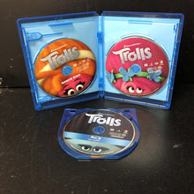 Load image into Gallery viewer, Trolls 3-Disc Blu-Ray, DVD, &amp; Digital HD-Movie
