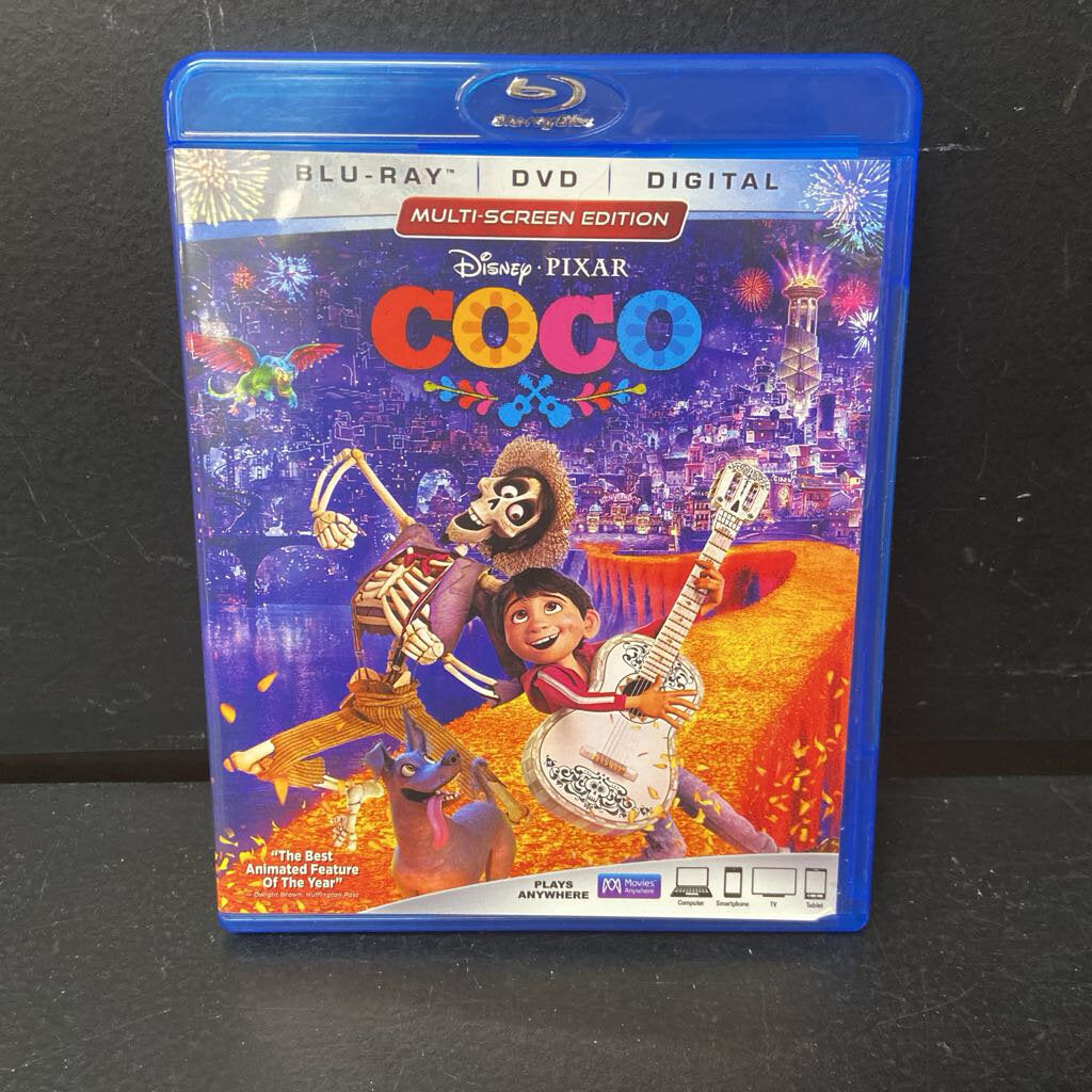 Coco 3-Disc Blu-Ray & DVD-Movie
