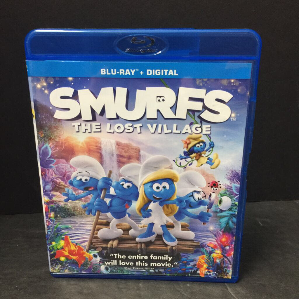 Smurfs the Lost Village 2-Disc Blu-Ray & Digital-Movie