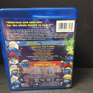 Smurfs the Lost Village 2-Disc Blu-Ray & Digital-Movie