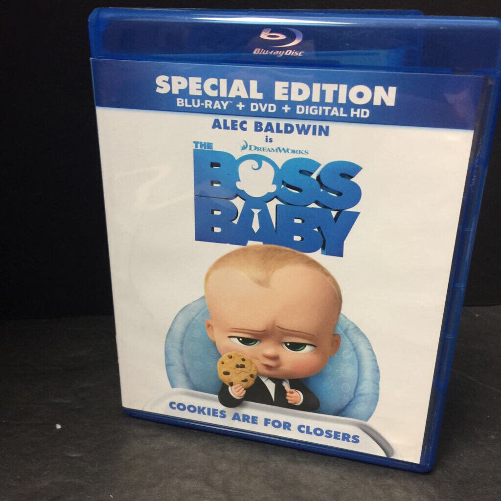 The Boss Baby 2-Disc Blu-Ray & DVD-Movie