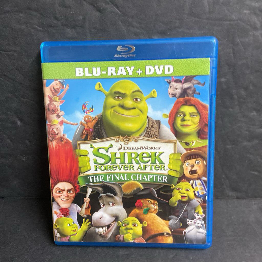Shrek Forever After the Final Chapter 2-Disc Blu-Ray & DVD-Movie