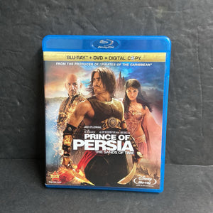 Prince of Persia the Sands of Time 3-Disc Blu-Ray, DVD, & Digital Copy-Movie