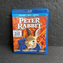 Load image into Gallery viewer, Peter Rabbit 3-Disc Blu-Ray, DVD, &amp; Bonus Disc-Movie
