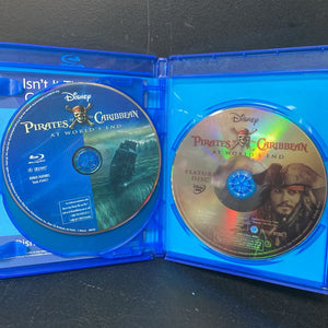 Pirates of the Caribbean At World's End 3-Disc Blu-Ray, DVD, & Bonus Disc-Movie