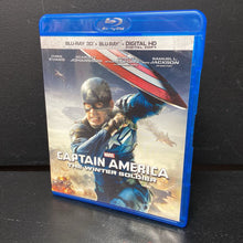 Load image into Gallery viewer, Captain America The Winter Soldier 2-Disc Blu-Ray 3D &amp; Blu-Ray-Movie
