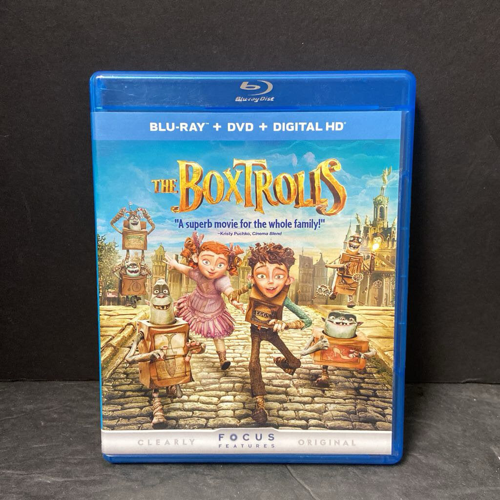 The Box Trolls 2-Disc Blu-Ray & DVD-Movie