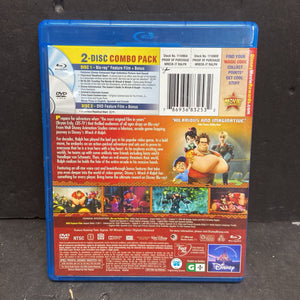 Wreck-It Ralph 2-Disc Blu-Ray & DVD-Movie