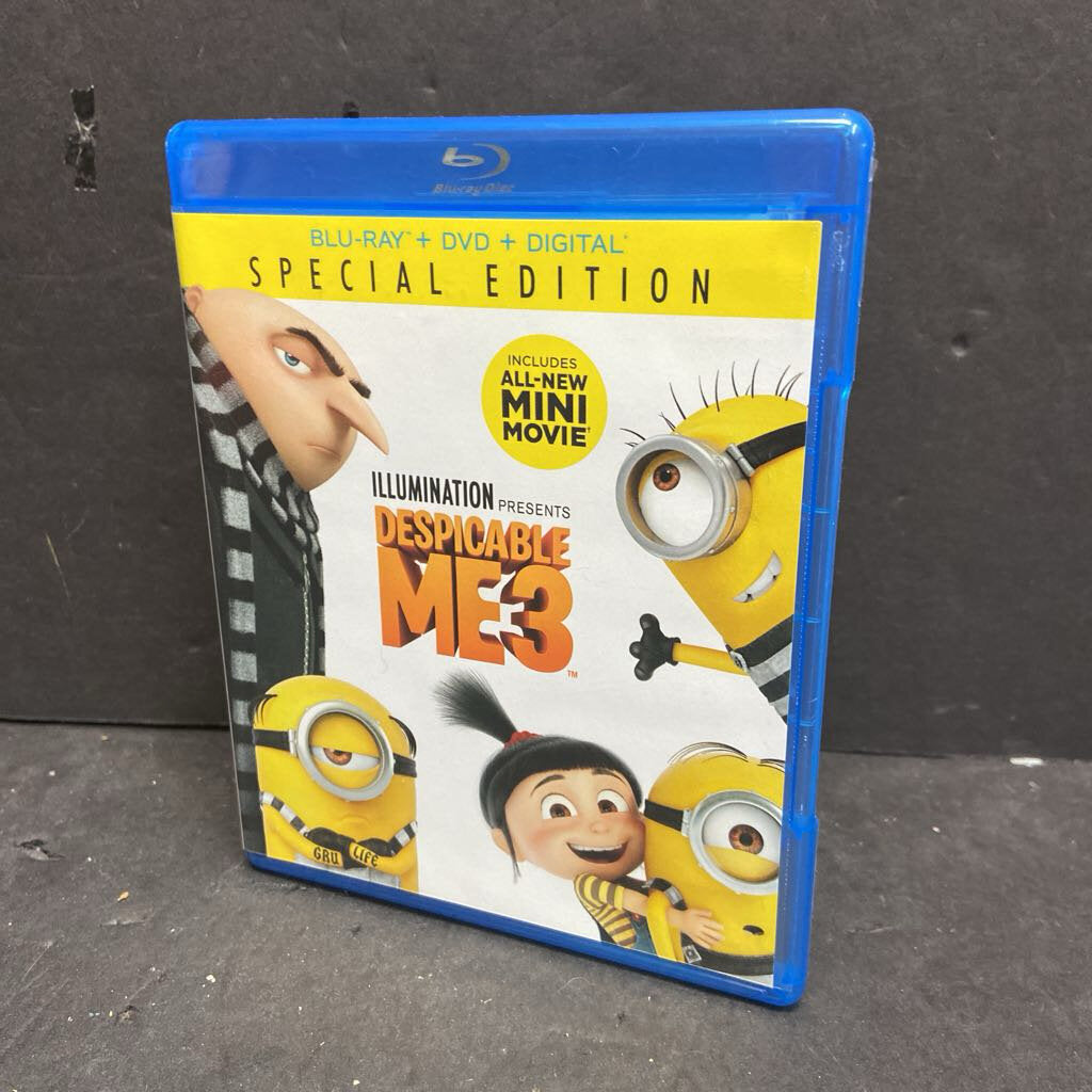 Despicable Me 3 2-Disc Blu-Ray & DVD-Movie