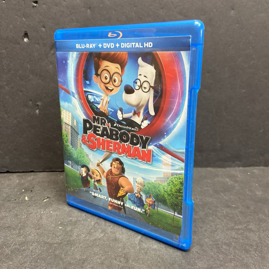 Mr. Peabody & Sherman 2-Disc Blu-Ray & DVD-Movie