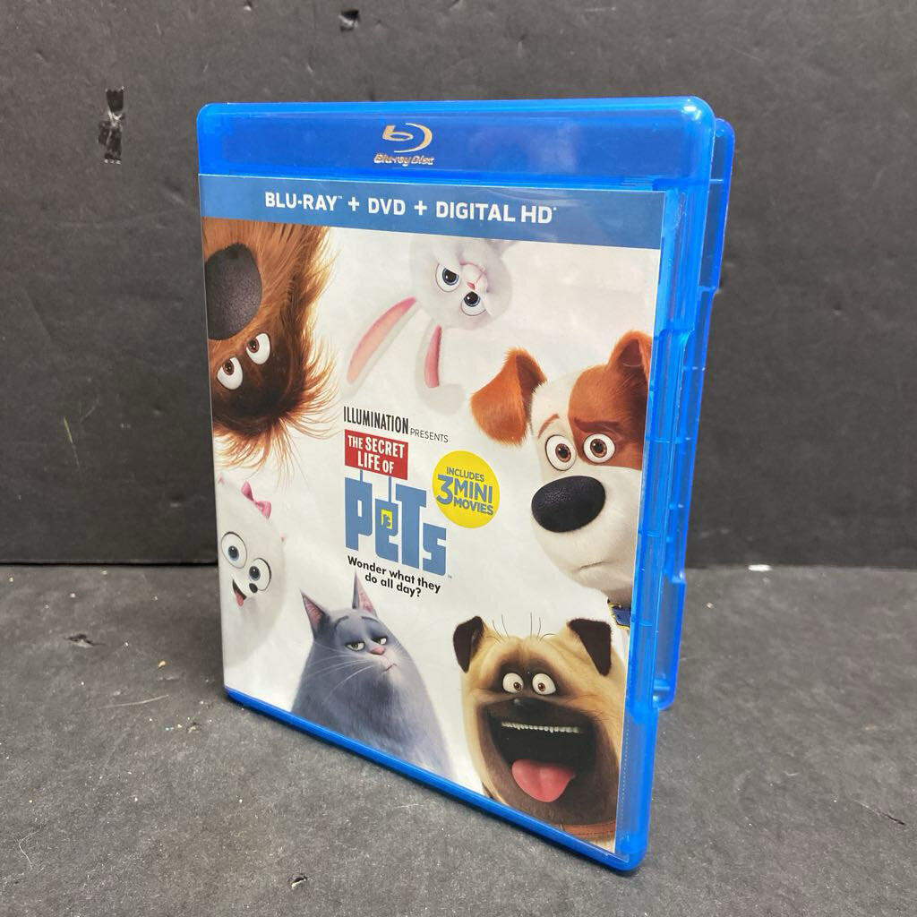 The Secret Life of Pets 2-Disc Blu-Ray & DVD-Movie