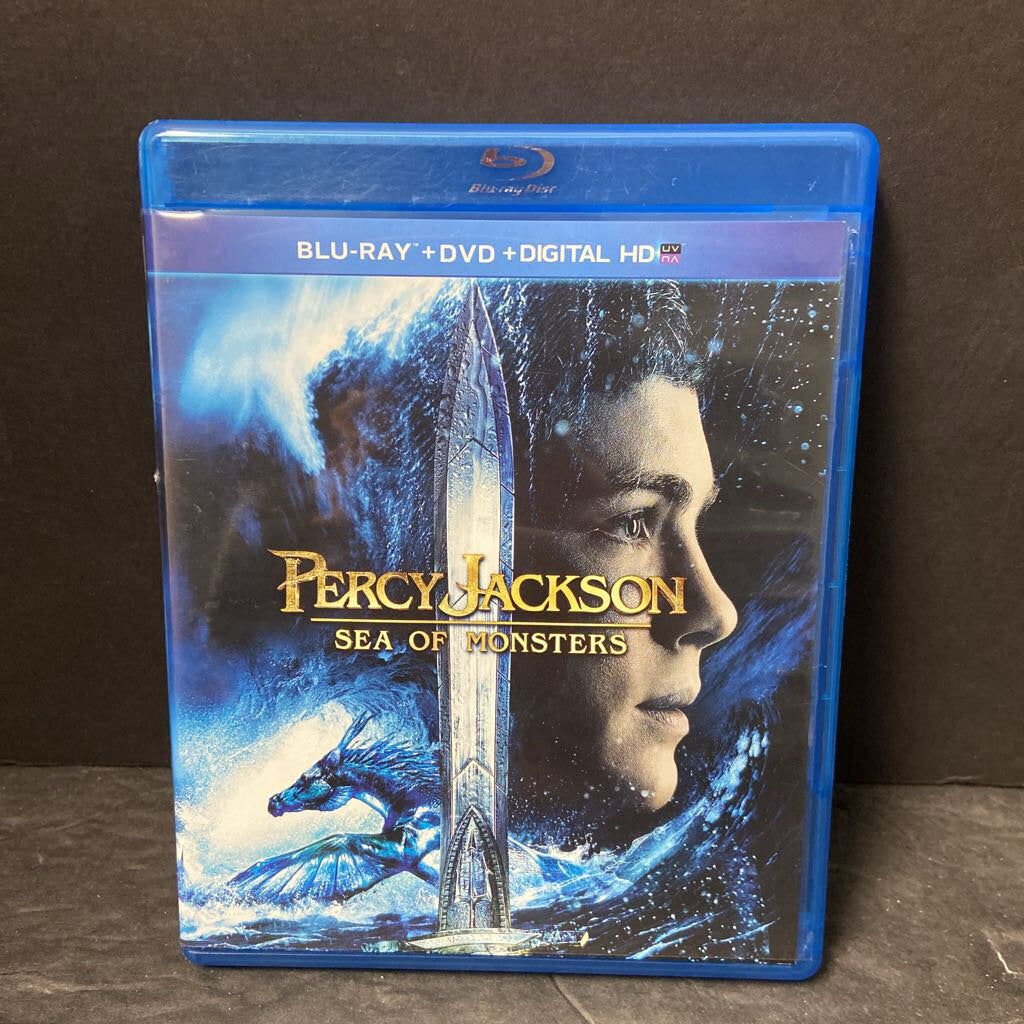 Percy Jackson Sea of Monsters 2-Disc Blu-Ray & DVD-Movie