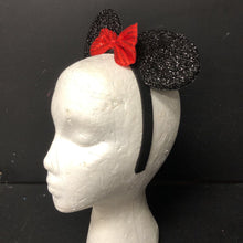 Load image into Gallery viewer, Sequin Minnie Mouse Ears Headband
