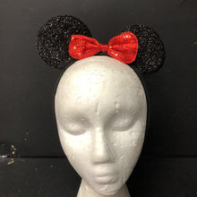 Load image into Gallery viewer, Sequin Minnie Mouse Ears Headband
