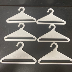 6pk Hangers for 18" Doll