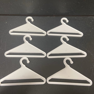 6pk Hangers for 18" Doll