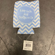 Load image into Gallery viewer, &quot;Keep Calm and Tailgate On&quot; Drink Koozie (NEW)
