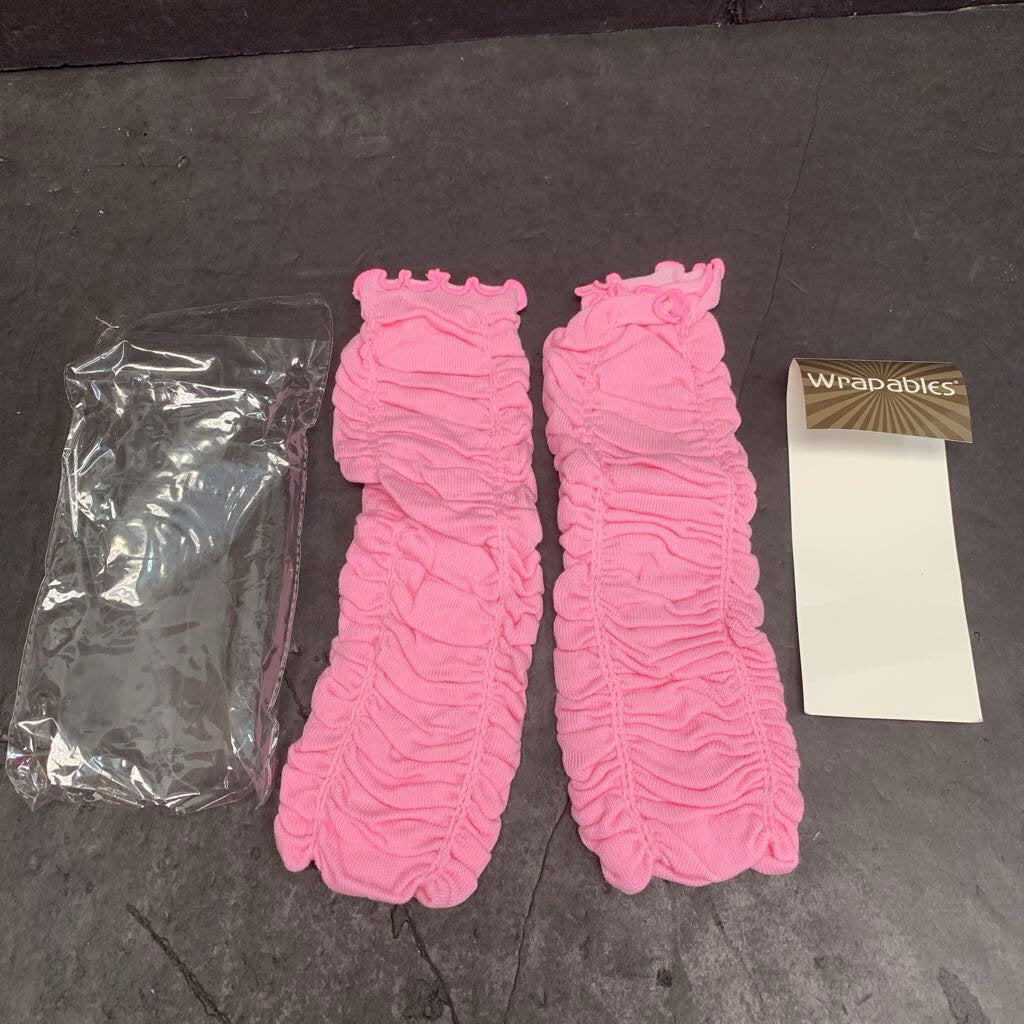 Girls Ruffle Leg Warmers (NEW) (Wrapables)