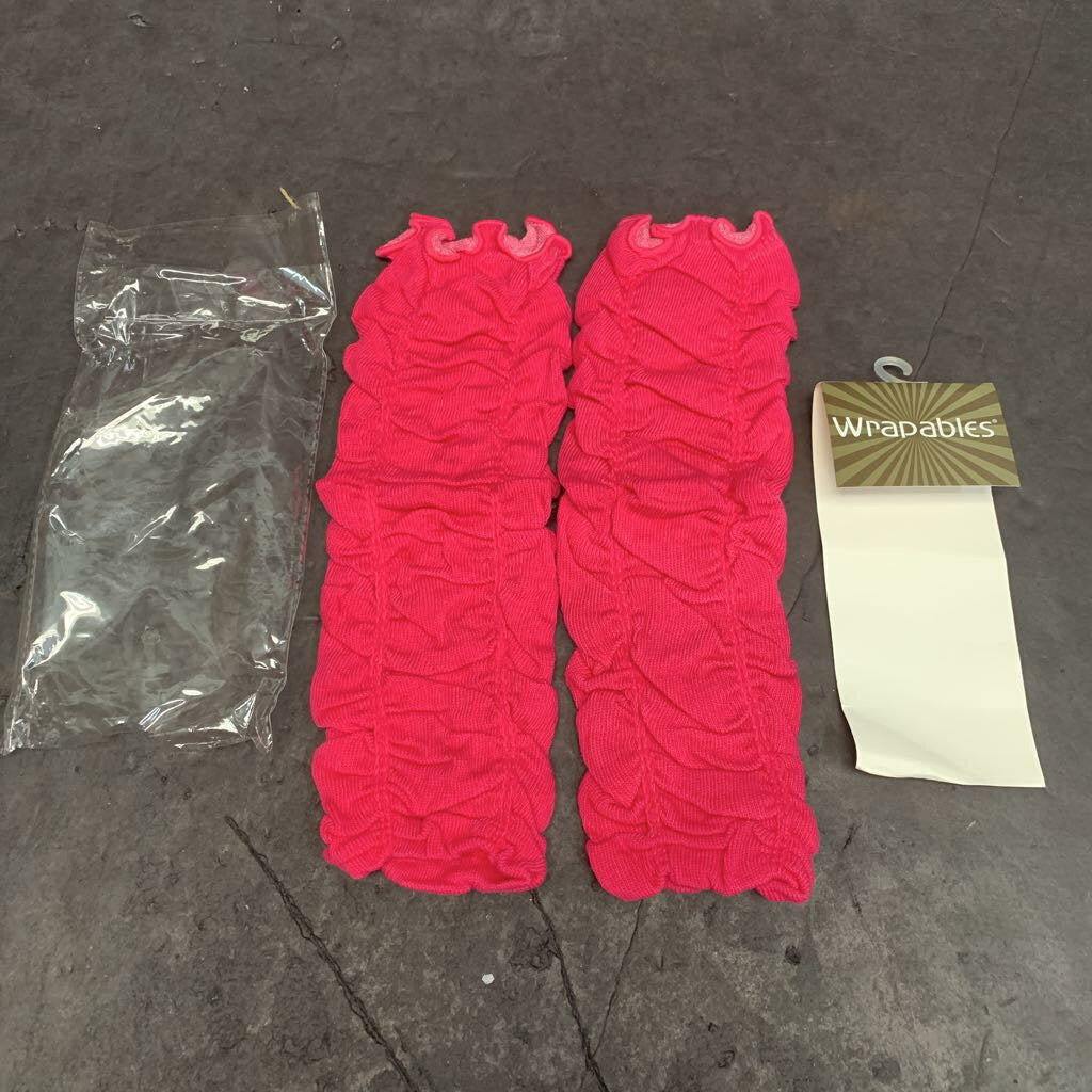 Girls Ruffle Leg Warmers (NEW) (Wrapables)