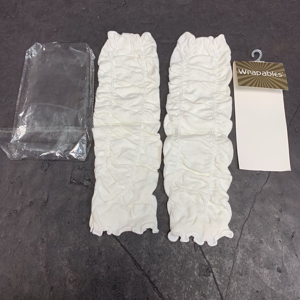 Girls Ruffle Leg Warmers (NEW) (Wrapables)