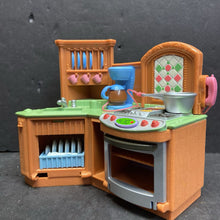 Load image into Gallery viewer, Dollhouse Kitchen Battery Operated
