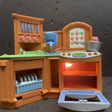 Load image into Gallery viewer, Dollhouse Kitchen Battery Operated
